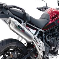 Scarico GPR compatibile con  Triumph Tiger 900 GT / Pro / Rally Pro 2024-2025, Furore-X Acciaio Inox, Scarico omologato, silenziatore con db killer estraibile e raccordo specifico