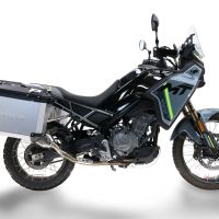 GPR TECH COMPATABILE CON Cf Moto 800 Mt Touring 2021/2024 e5 GPR TECH COPPIA DI VALIGIE LATERAL,I COLORE NERO, SERIE ALPI-TECH 38 LT. + 32 LT. CON TELAIO SPECIFICO 