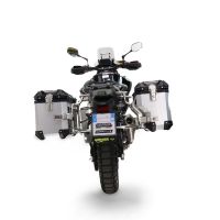 GPR TECH COMPATABILE CON Cf Moto 800 Mt Touring 2021/2024 e5 GPR TECH COPPIA DI VALIGIE LATERAL,I COLORE NERO, SERIE ALPI-TECH 38 LT. + 32 LT. CON TELAIO SPECIFICO 