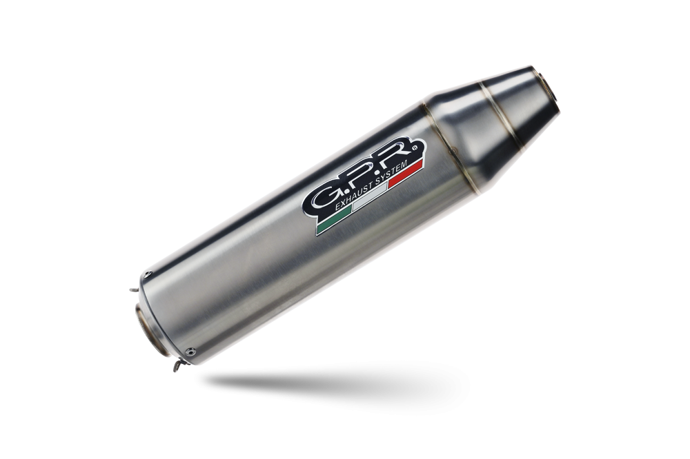 Scarico GPR compatibile con  Aeon Cobra 420 2022-2023, Deeptone Atv, Scarico completo omologato,fornito con db killer estraibile e collettore