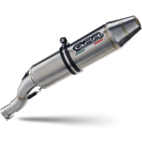 GPR exhaust compatible with  Can Am Outlander 570 Max 2016-2017, Deeptone Atv, Homologated legal slip-on exhaust including removable db killer and link pipe 
