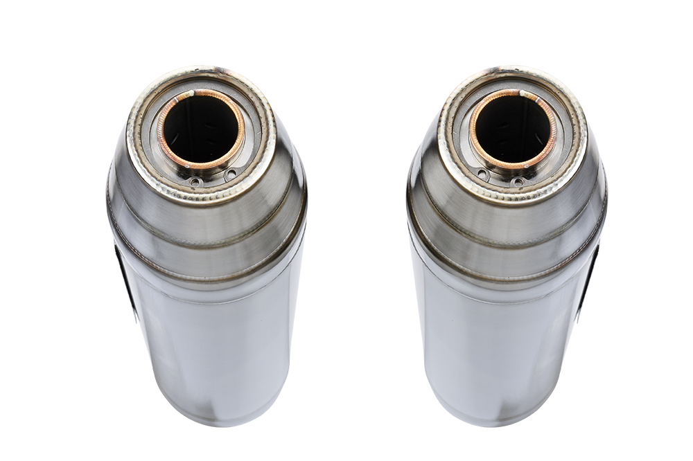 Scarico GPR compatibile con  Ducati 998 -R -FE  2001-2004, Deeptone Inox, Coppia di terminali di scarico omologati, forniti con db killer removibili e raccordi specifici