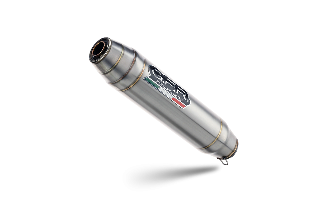Scarico GPR compatibile con  Ktm Rc 390 2015-2016, Deeptone Inox, Scarico omologato, silenziatore con db killer estraibile e raccordo specifico