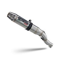Scarico GPR compatibile con  Ktm Rc 390 2015-2016, Deeptone Inox, Scarico omologato, silenziatore con db killer estraibile e raccordo specifico