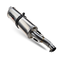 Scarico GPR compatibile con  Ducati Multistrada V4 Grand Tour 2024-2025, Dual Inox, Scarico omologato, silenziatore con db killer estraibile e raccordo specifico