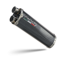 Scarico GPR compatibile con  Ducati Multistrada V4 Grand Tour 2024-2025, Dual Poppy, Scarico omologato, silenziatore con db killer estraibile e raccordo specifico