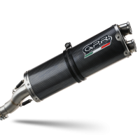 GPR exhaust compatible with  Voge 650DSX 2021-2024, Dual Poppy, Homologated legal slip-on exhaust including removable db killer, link pipe and catalyst 