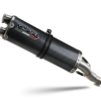 GPR exhaust compatible with  Bmw G 310 Gs 2022-2024, Dual Poppy, Homologated legal full system exhaust, including removable db killer and catalyst 