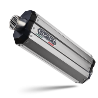 Scarico GPR compatibile con  Ktm LC 8 Super Adventure 1290  R 2021-2024, Sonic Titanium, Scarico completo omologato,fornito con db killer estraibile,catalizzatore e collettore