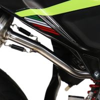 Scarico GPR compatibile con  Fantic Motor XEF 125 2025-2026, Furore Evo4 Nero, Terminale di scarico omologato,fornito con db killer estraibile,catalizzatore e collettore