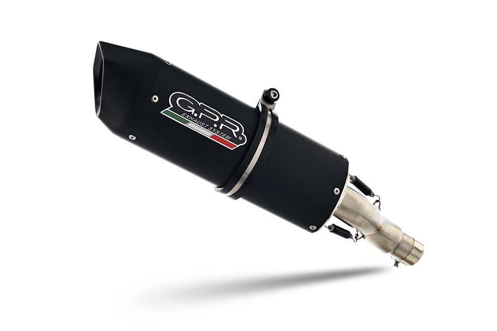 Scarico GPR compatibile con  Ktm SMT 890 2025-2026, Furore Evo4 Nero, Scarico omologato, silenziatore con db killer estraibile e raccordo specifico