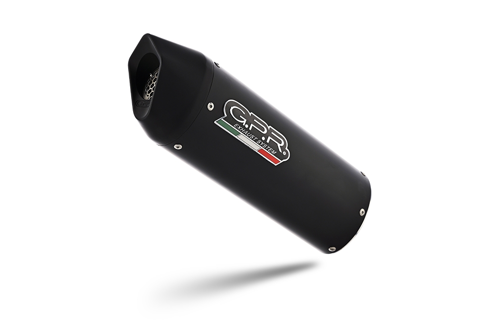 Scarico GPR compatibile con  Ktm SMT 890 2025-2026, Furore Evo4 Nero, Scarico omologato, silenziatore con db killer estraibile e raccordo specifico