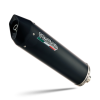 GPR exhaust compatible with  Bmw G 310 Gs 2022-2024, Furore Nero, Racing full system exhaust, including removable db killer 