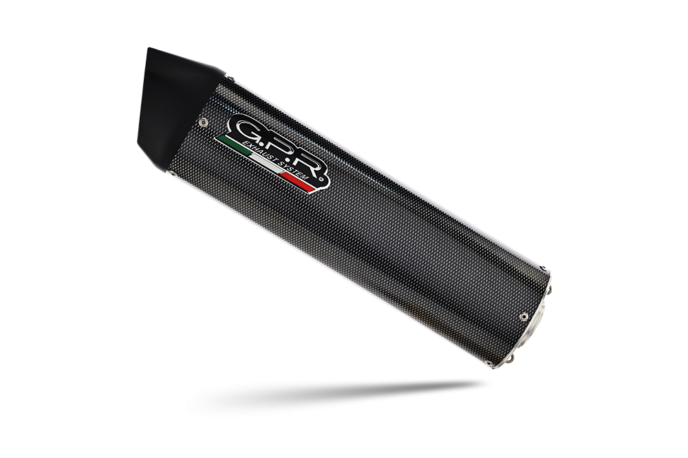 Scarico GPR compatibile con  Royal Enfield Scram 411 2022-2024, Furore Poppy, Terminale di scarico racing, con raccordo, senza omologazione