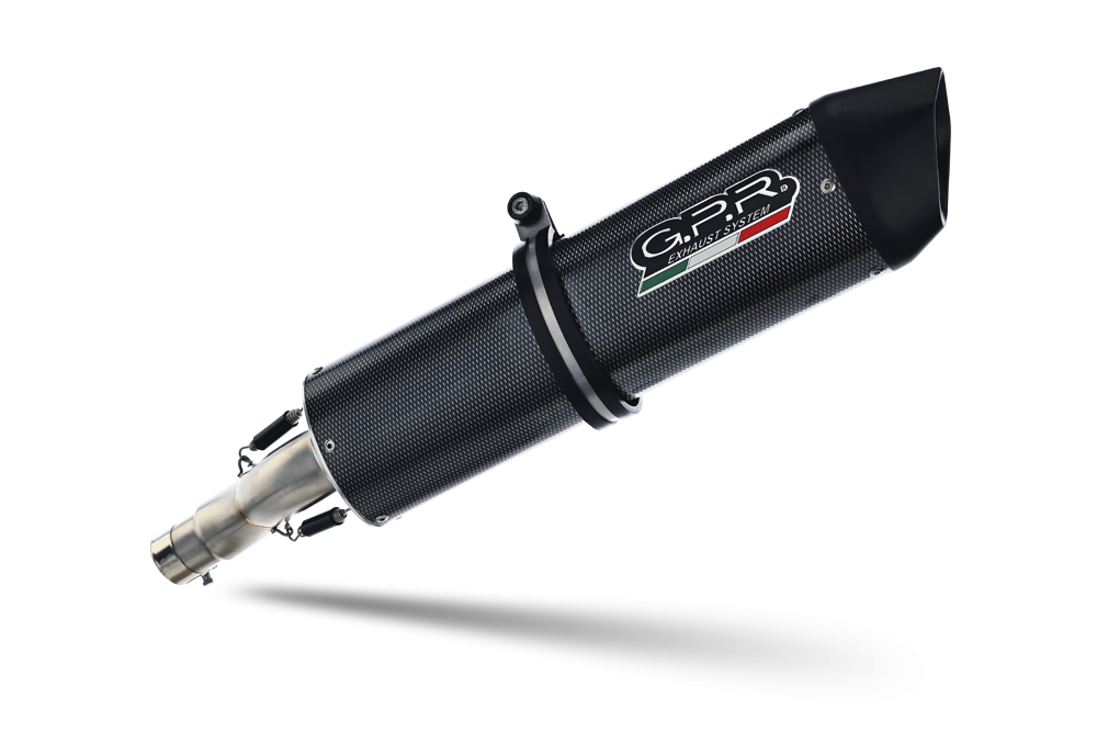 Scarico GPR compatibile con  Bmw R 1100 Gs -R-RT 1994-1998, Furore Poppy, Terminale di scarico omologato,fornito con db killer estraibile,catalizzatore e collettore