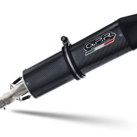 Scarico GPR compatibile con  Husqvarna TE 410 1999-2004, Furore Poppy, Scarico omologato, silenziatore con db killer estraibile e raccordo specifico