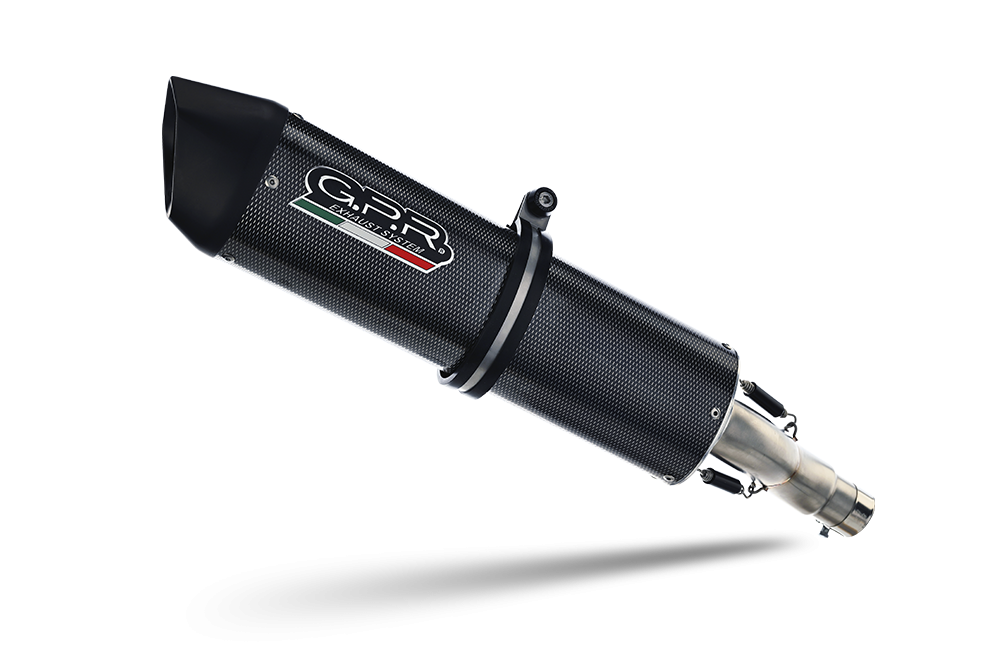 Scarico GPR compatibile con  Bmw F 900 XR-R 2020-2024, Furore Evo4 Poppy, Scarico omologato, silenziatore con db killer estraibile e raccordo specifico