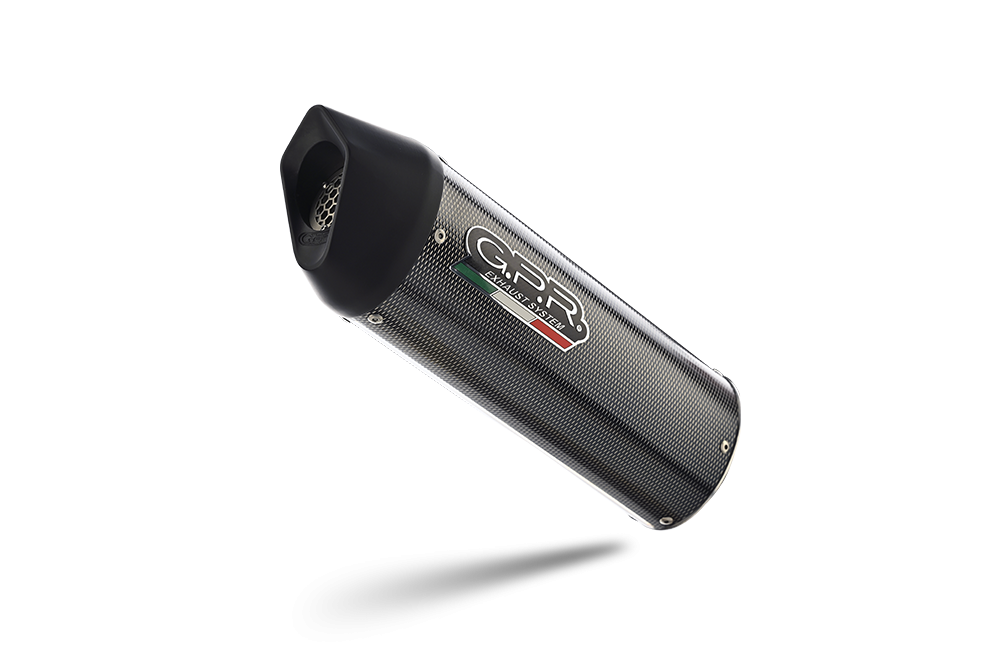 Scarico GPR compatibile con  Cf Moto 400 NK 2021-2023, Furore Evo4 Poppy, Terminale di scarico omologato,fornito con db killer estraibile,catalizzatore e collettore