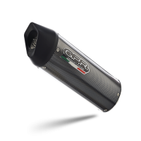 GPR exhaust compatible with  Bmw G 310 Gs 2022-2024, Furore Evo4 Poppy, Homologated legal full system exhaust, including removable db killer and catalyst 