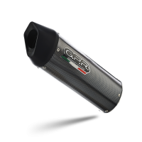 Scarico GPR compatibile con  Yamaha Mt-10 2016-2024, Furore Poppy, Scarico racing semi completo con collettore specifico