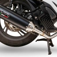 Scarico GPR compatibile con  Zontes D 350 2023-2025, Furore-X Scooter, Scarico completo omologato,fornito con db killer estraibile e collettore