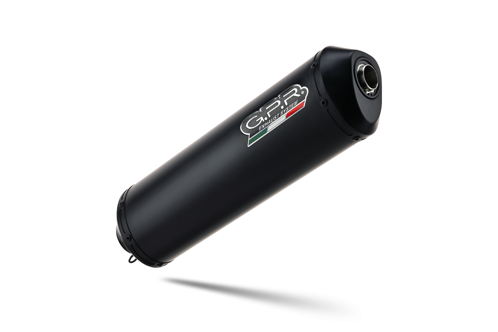 Scarico GPR compatibile con  Bmw R 1150 R 2000-2006, Ghisa , Scarico omologato, silenziatore con db killer estraibile e raccordo specifico