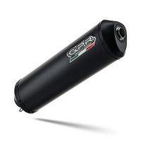 GPR exhaust compatible with  Bmw G 650 Gs -Sertao 2010-2016, Ghisa , Homologated legal slip-on exhaust including removable db killer and link pipe 