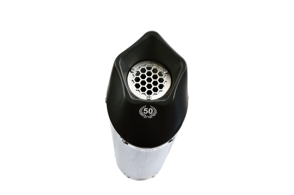 Scarico GPR compatibile con  Yamaha Tenere 700 2021-2024, GP Evo4 Titanium, Scarico omologato, silenziatore con db killer estraibile e raccordo specifico
