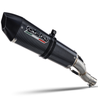 Scarico GPR compatibile con  Yamaha Tenere 700 2021-2024, GP Evo4 Poppy, Scarico omologato, silenziatore con db killer estraibile e raccordo specifico