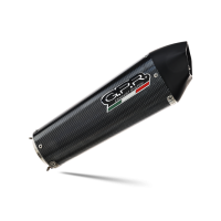 Scarico GPR compatibile con  Honda Cbr1100XX Superblackbird - X Eleven  1997-2006, Gpe Ann. Poppy, Coppia di terminali di scarico omologati, forniti con db killer removibili e raccordi specifici