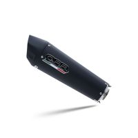 GPR pot echappement compatible avec  Cf Moto 700 Mt 2023-2024, New Grand Prix Evo Black Titanium, Échappement légal, homologué,silencieux avec catalyseur, db killer amovible et tuyau de liaison spécifique 