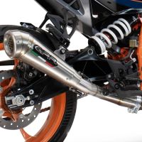 GPR escape compatível com  Husqvarna Vitpilen 125 2024-2025, Powercone Evo, Escape legal, homologado, silenciador com db killer removível e tubo de ligação específico 