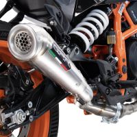 GPR escape compatível com  Husqvarna Vitpilen 125 2024-2025, Powercone Evo, Escape legal, homologado, silenciador com db killer removível e tubo de ligação específico 