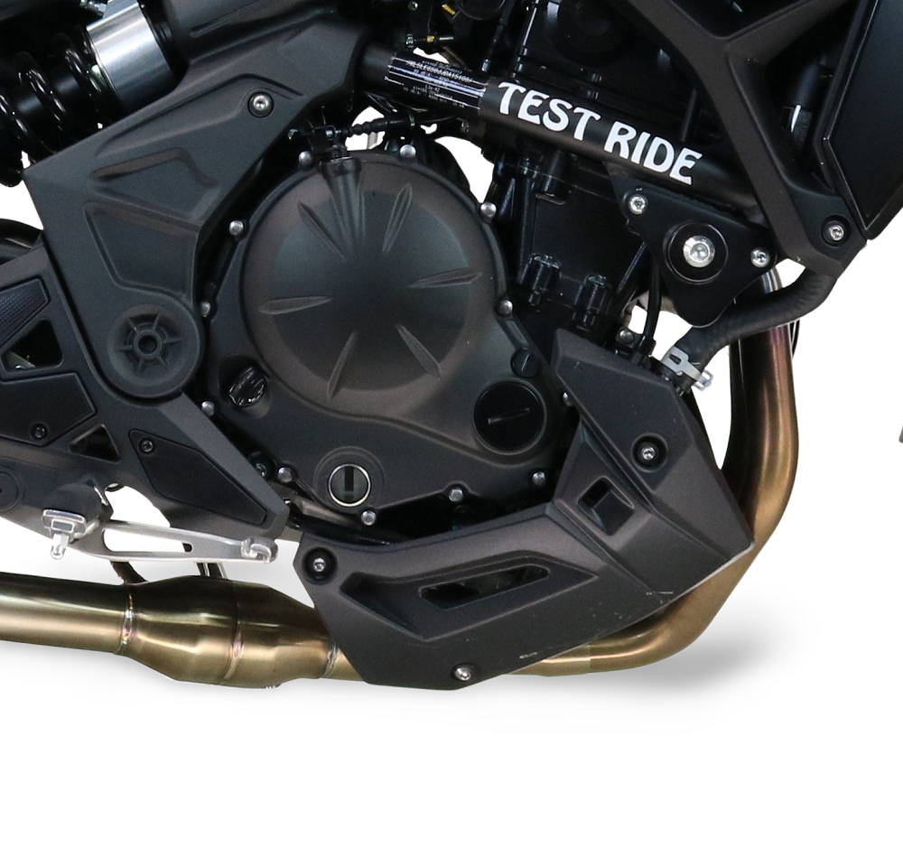 Scarico GPR compatibile con  Kawasaki Ninja 650 2023-2025, Powercone Evo, Scarico completo omologato per il rumore,fornito con db killer,catalizzatore conforme alla revisione e collettore