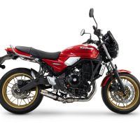 Scarico GPR compatibile con  Kawasaki Z 650 RS 2024-2025, Deeptone Inox, Scarico completo racing,fornito con collettore specifico, non legale per uso stradale