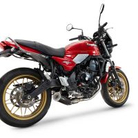Scarico GPR compatibile con  Kawasaki Z 650 RS 2024-2025, M3 Black Titanium, Scarico completo racing, fornito con db killer estraibile e collettore, non conforme per uso stradale