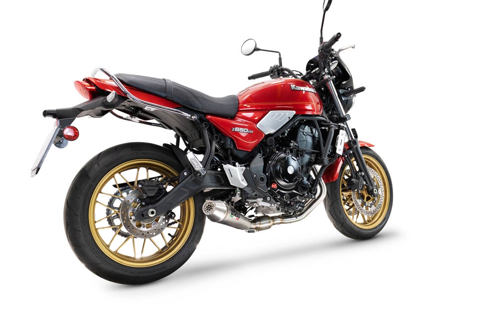 Scarico GPR compatibile con  Kawasaki Z 650 RS 2024-2025, Ultracone, Scarico completo racing,fornito con collettore specifico, non legale per uso stradale