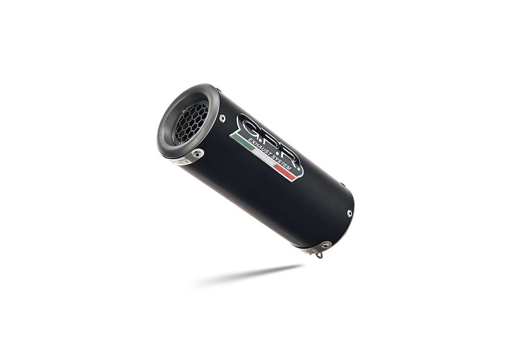 GPR exhaust compatible with  Yamaha Tracer 900 GT  2018-2020, M3 Black Titanium, Racing full system exhaust, including removable db killer 