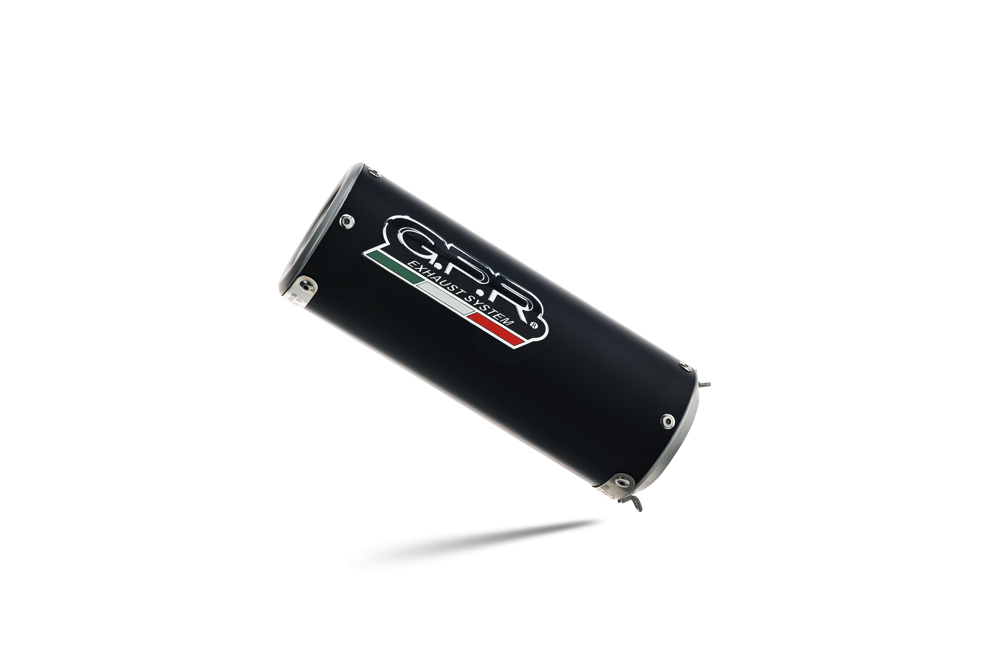GPR exhaust compatible with  Yamaha Tracer 900 GT  2018-2020, M3 Black Titanium, Racing full system exhaust, including removable db killer 