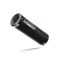 GPR exhaust compatible with  Ducati Monster 821  2015-2016, M3 Black Titanium, Homologated legal slip-on exhaust including removable db killer and link pipe 