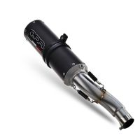 Scarico GPR compatibile con  Kawasaki Z 650 2021-2022, M3 Black Titanium, Scarico completo racing, fornito con db killer estraibile e collettore, non conforme per uso stradale