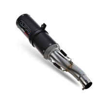 GPR exhaust compatible with  Yamaha Tracer 900 GT  2018-2020, M3 Black Titanium, Racing full system exhaust, including removable db killer 