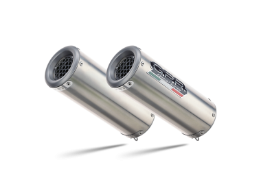 GPR exhaust compatible with  Ducati Monster 696 2008-2014, M3 Inox , Dual Homologated legal slip-on exhaust including removable db killers, link pipes and catalysts 