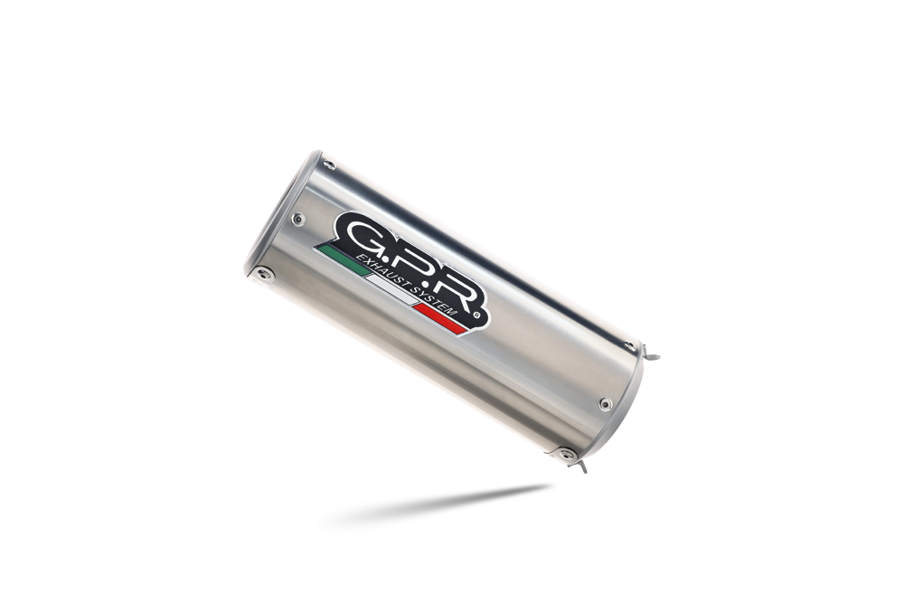 Scarico GPR compatibile con  Ktm Rc 390 2017-2020, M3 Inox , Scarico omologato, silenziatore con db killer estraibile e raccordo specifico