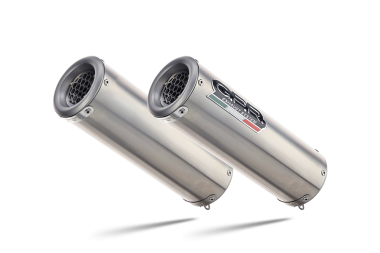 GPR exhaust compatible with  Ducati 848 2007-2013, M3 Inox , Dual Homologated legal slip-on exhaust including removable db killers, link pipes and catalysts 