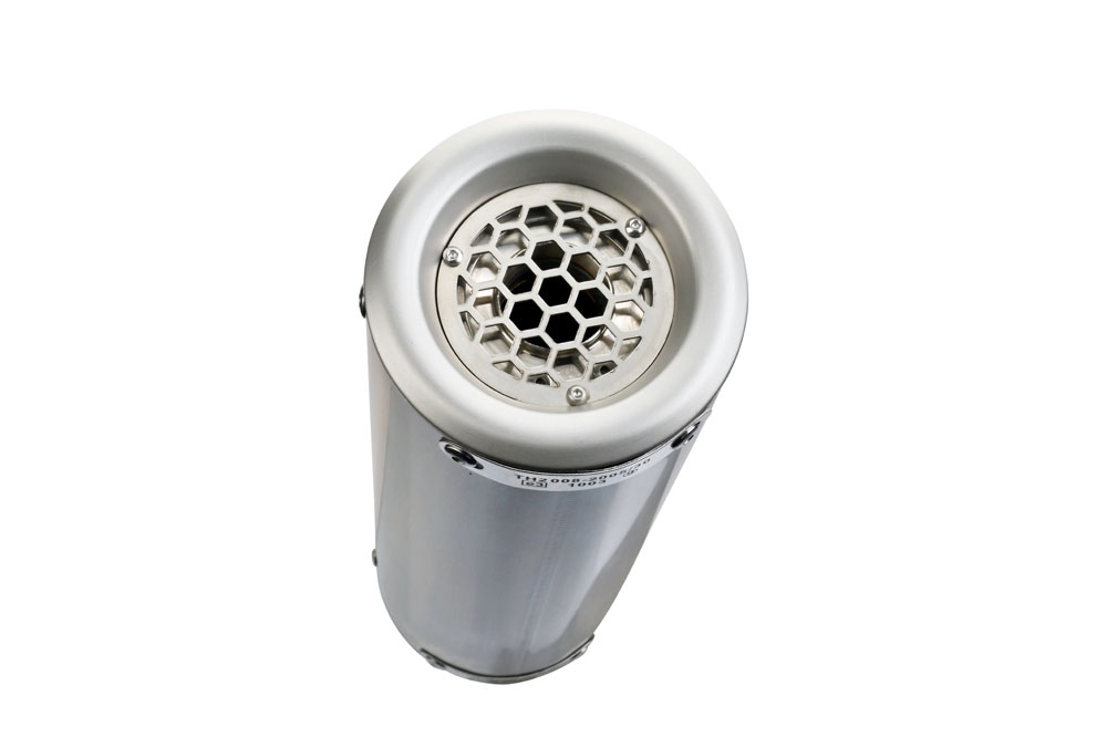 Scarico GPR compatibile con  Kawasaki Versys 650 2006-2014, M3 Inox , Terminale di scarico omologato, fornito con db killer estraibile, catalizzatore e raccordo specifico