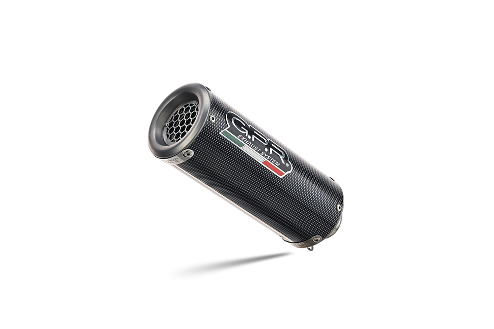 Scarico GPR compatibile con  Cf Moto 700 Mt 2023-2024, M3 Poppy , Terminale di scarico omologato,fornito con db killer estraibile,catalizzatore e collettore