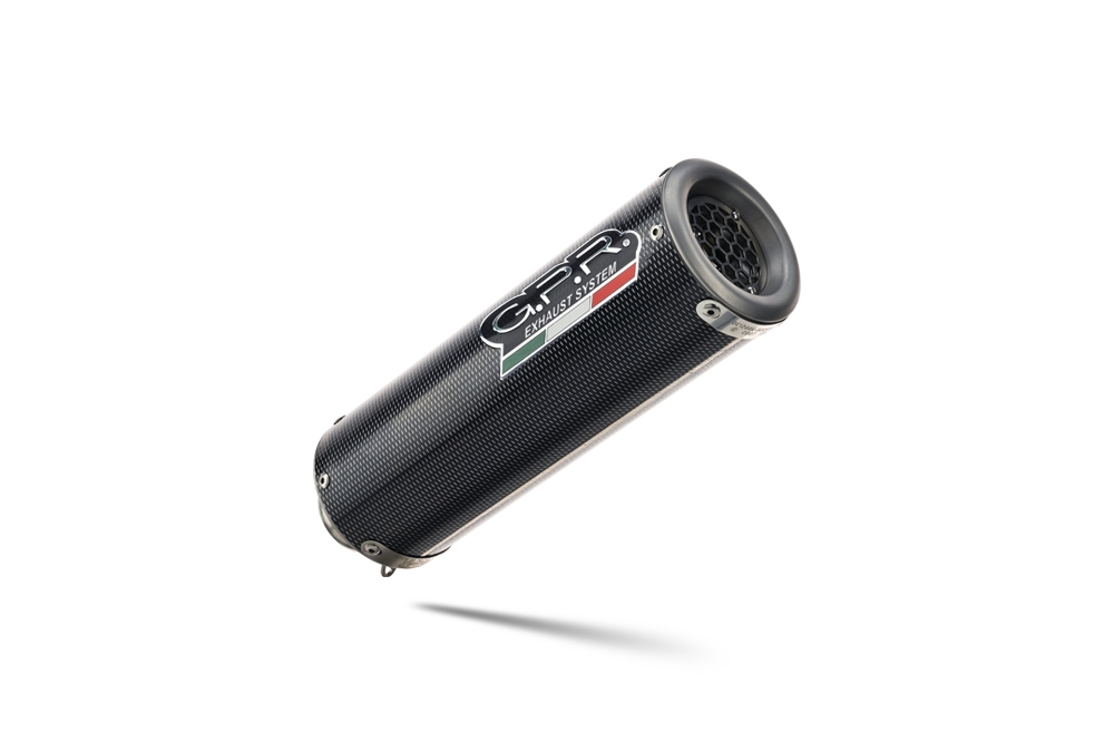 Scarico GPR compatibile con  Bmw R 1200 R 2006-2010, M3 Poppy , Scarico omologato, silenziatore con db killer estraibile e raccordo specifico