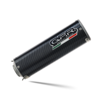 Scarico GPR compatibile con  Bmw R 1200 R 2011-2014, M3 Poppy , Scarico omologato, silenziatore con db killer estraibile e raccordo specifico
