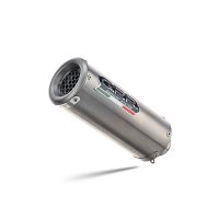 Scarico GPR compatibile con  Kawasaki Versys 650 2006-2014, M3 Titanium Natural, Scarico omologato, silenziatore con db killer estraibile e raccordo specifico